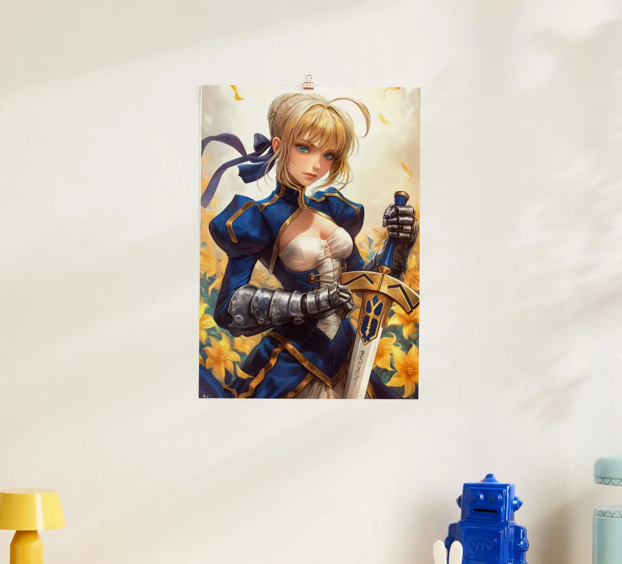 Serie Saber Fate poster da Stellar Creative
