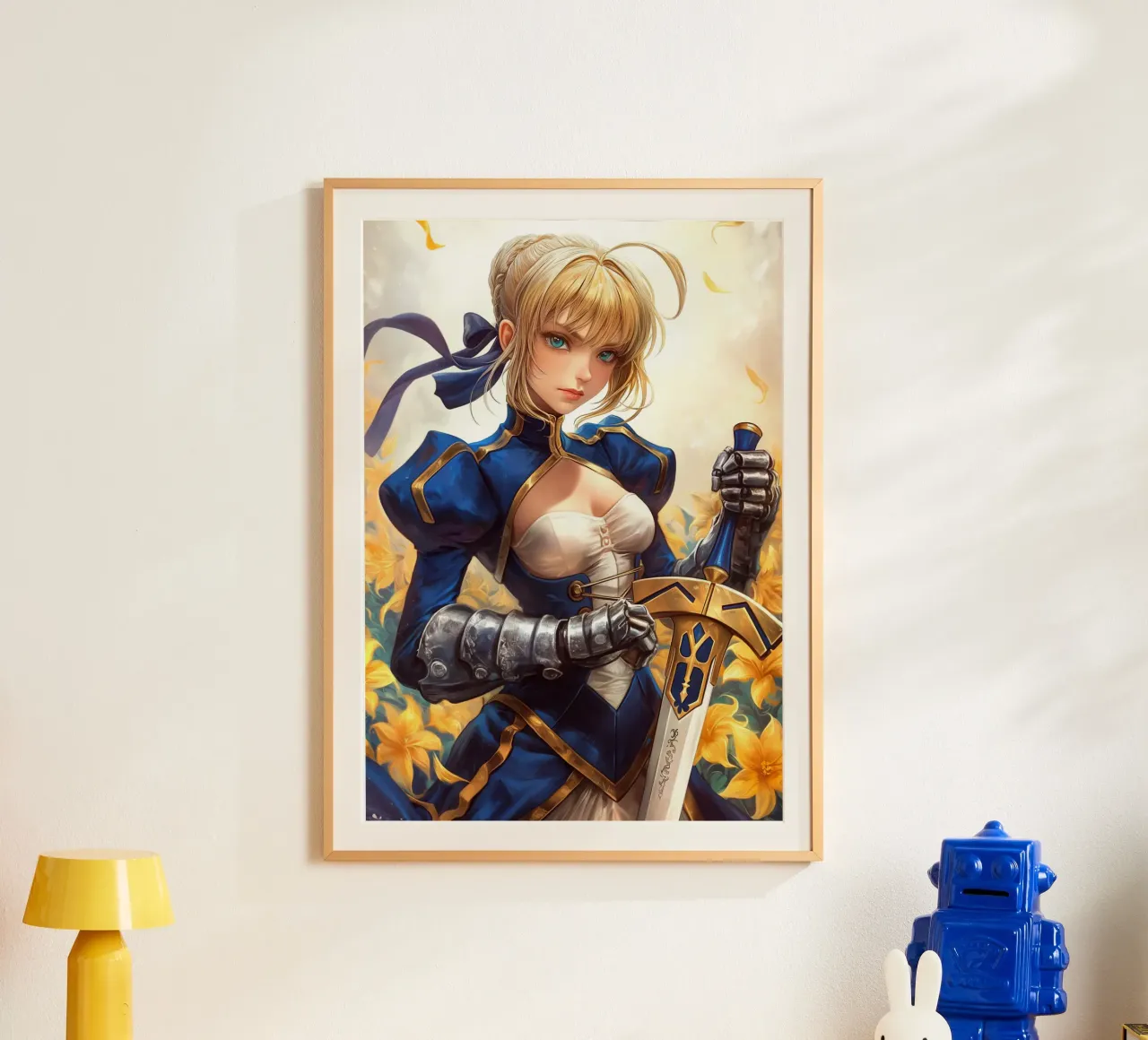 Serie Saber Fate poster da Stellar Creative