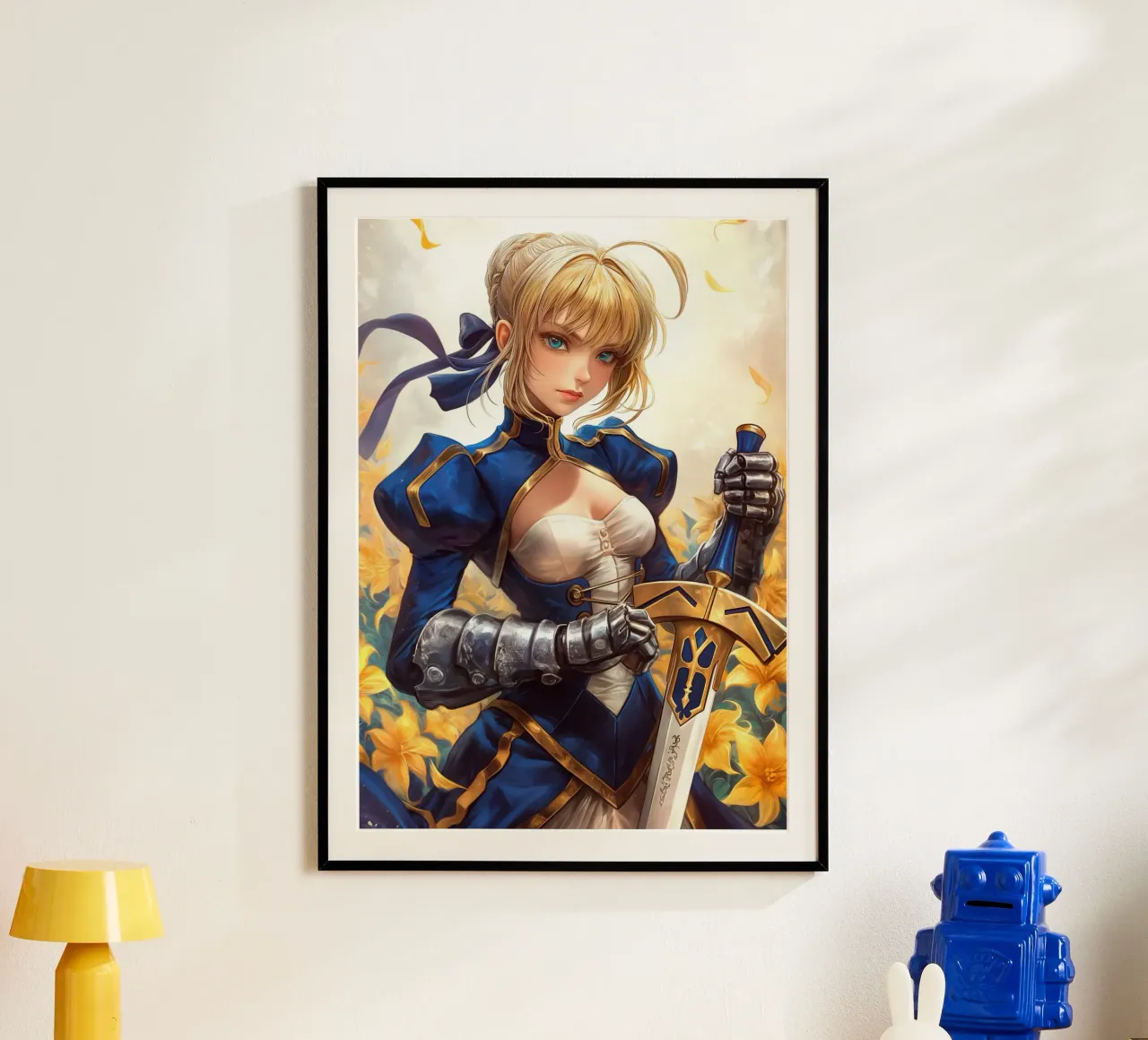 Serie Saber Fate poster da Stellar Creative