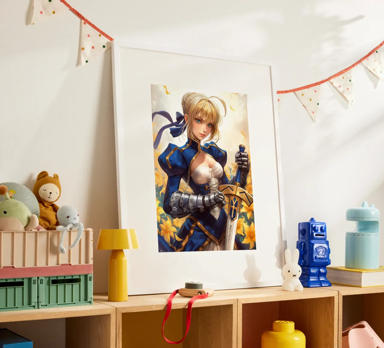 Serie Saber Fate poster da Stellar Creative