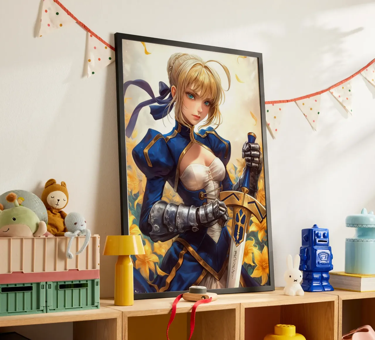 Serie Saber Fate poster da Stellar Creative