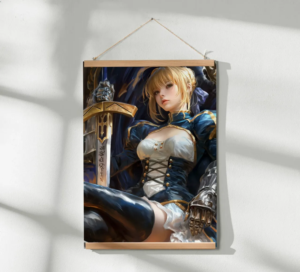 Serie Saber Fate poster da Stellar Creative