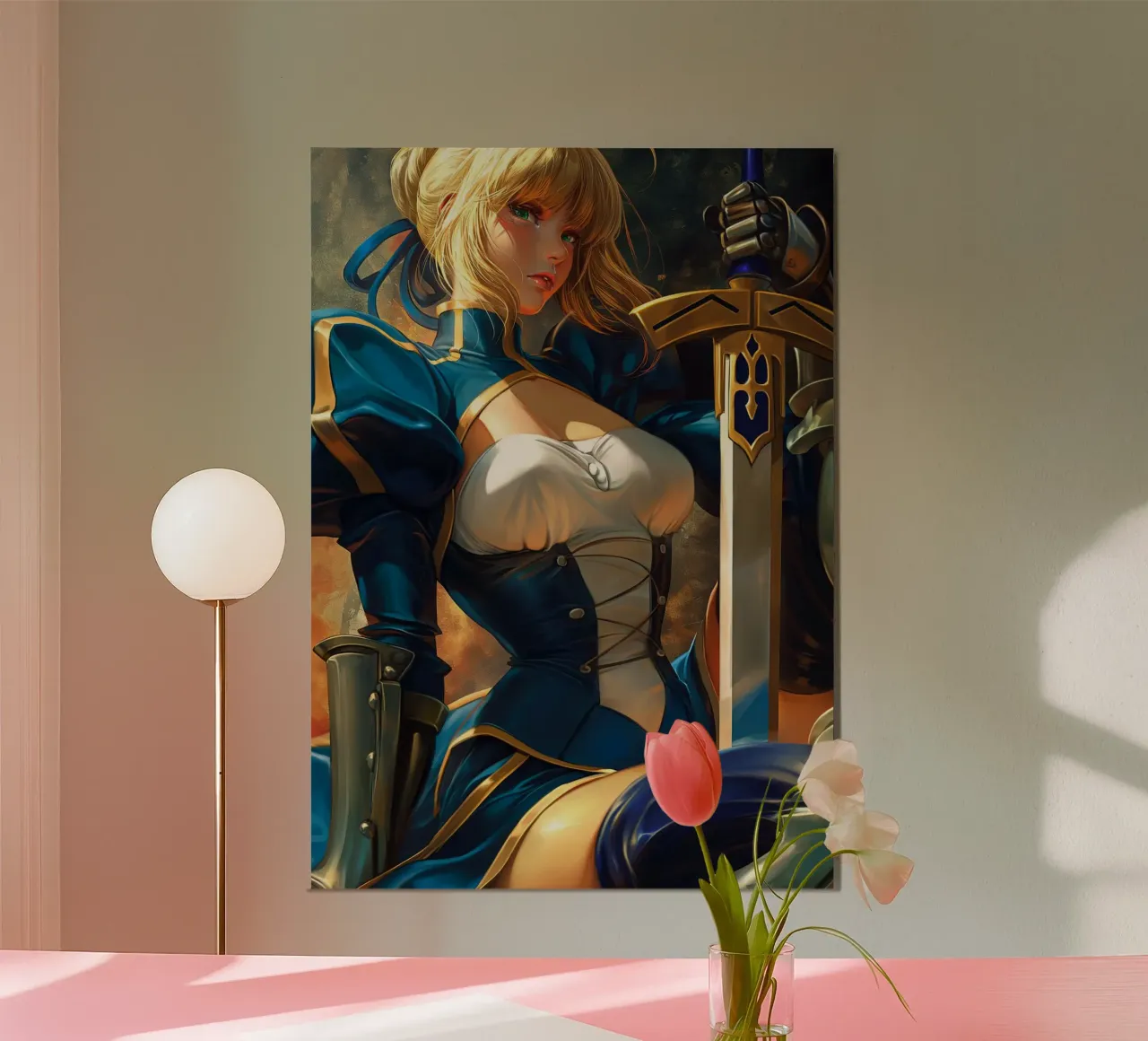 Serie Saber Fate poster da Stellar Creative