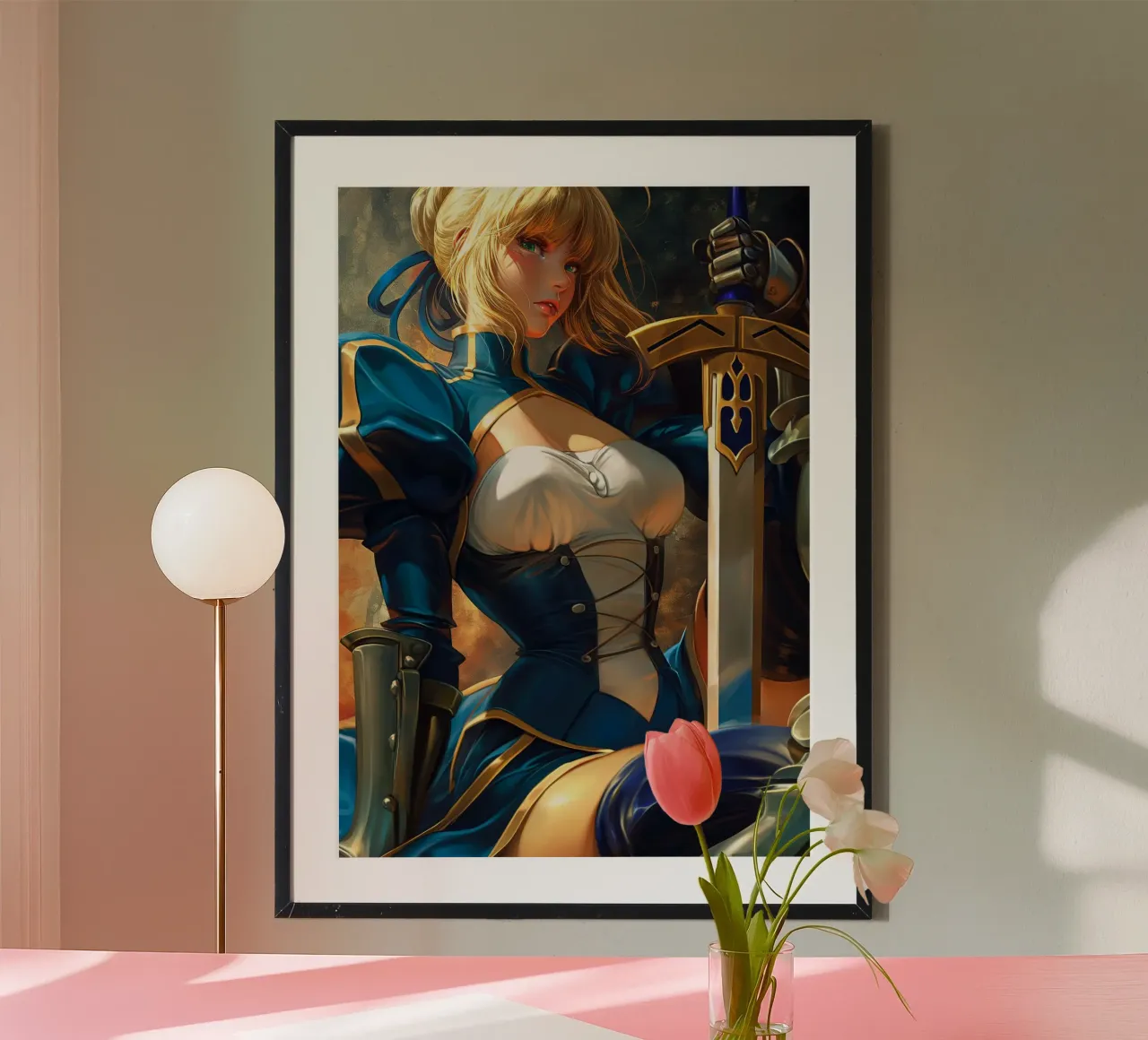 Serie Saber Fate poster da Stellar Creative