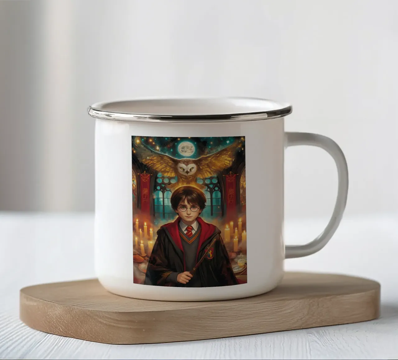 Harry Potter tazza in smalto da Stellar Creative