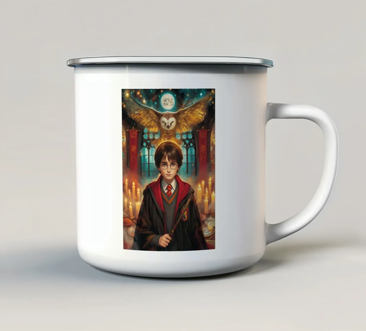Harry Potter tazza in smalto da Stellar Creative