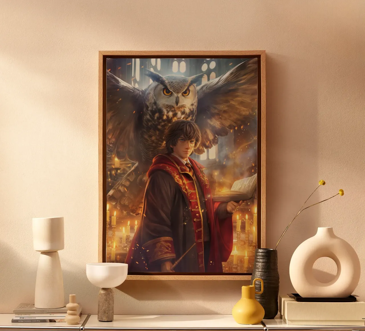 Harry Potter tela con Cornice a cassetta da Stellar Creative