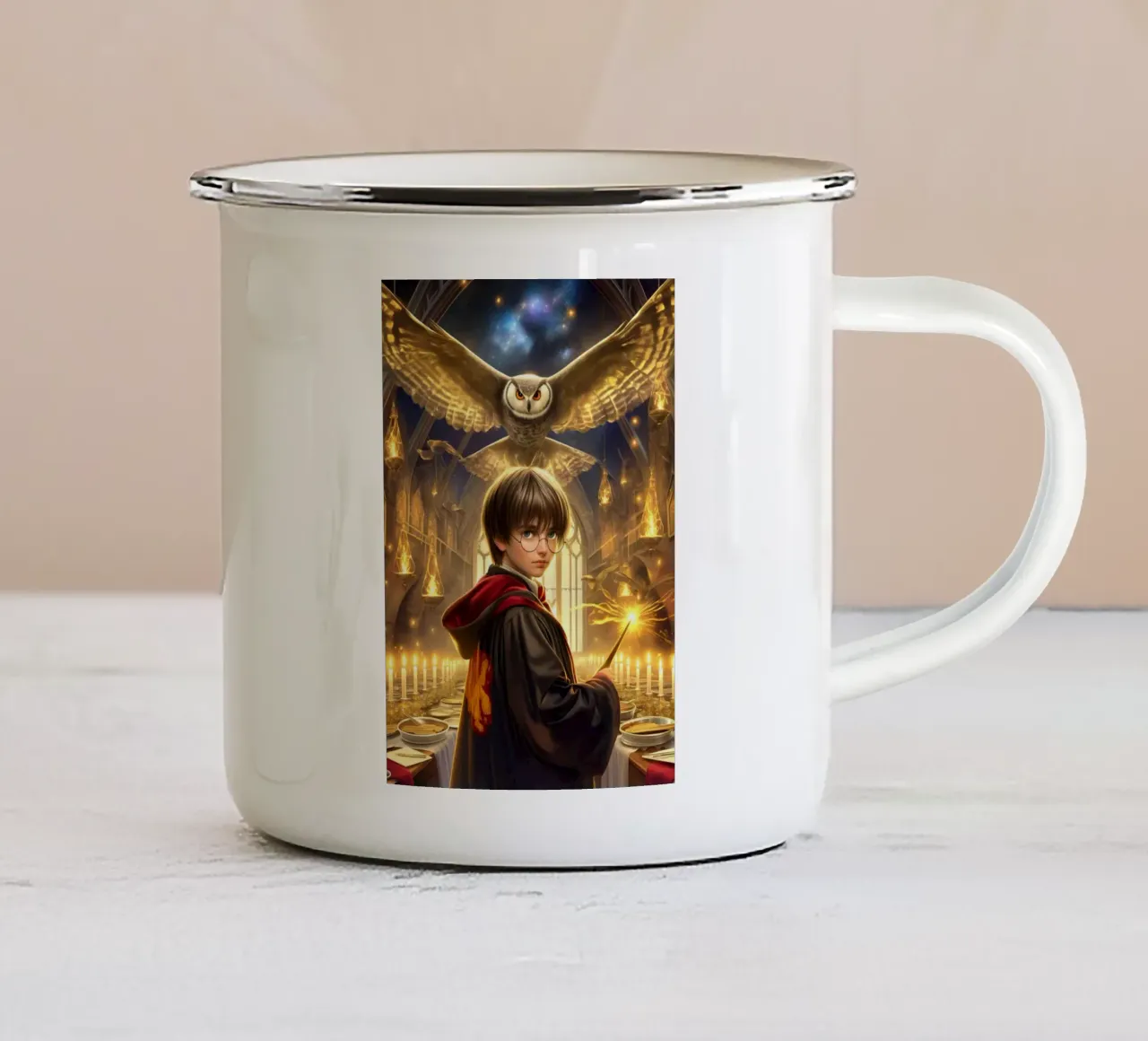 Harry Potter tazza in smalto da Voxel Visionaries