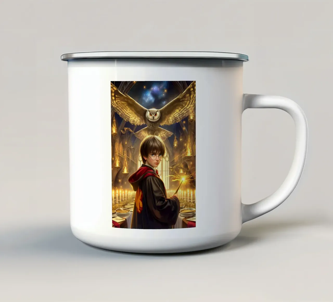 Harry Potter tazza in smalto da Voxel Visionaries
