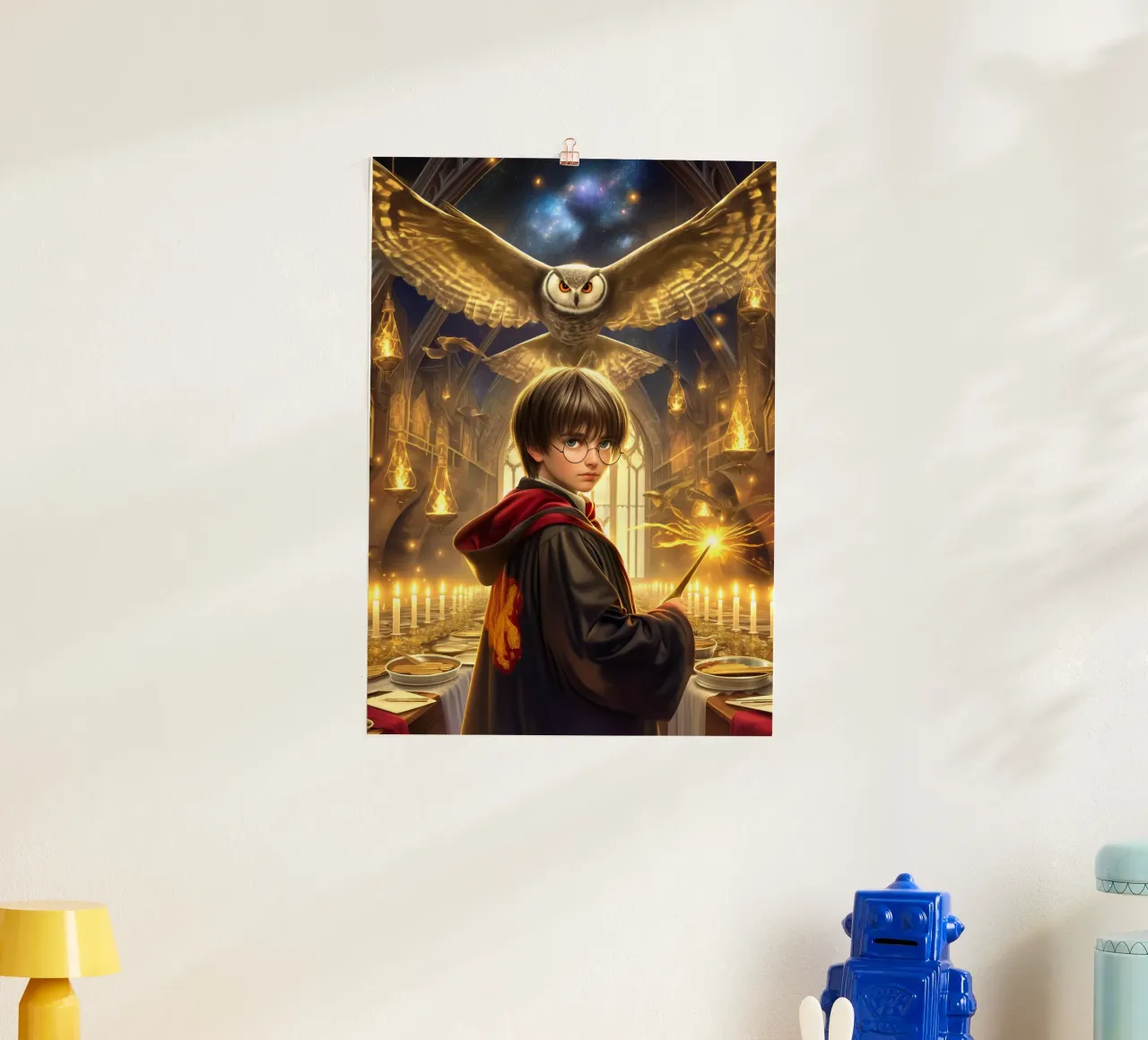 Harry Potter poster da Voxel Visionaries