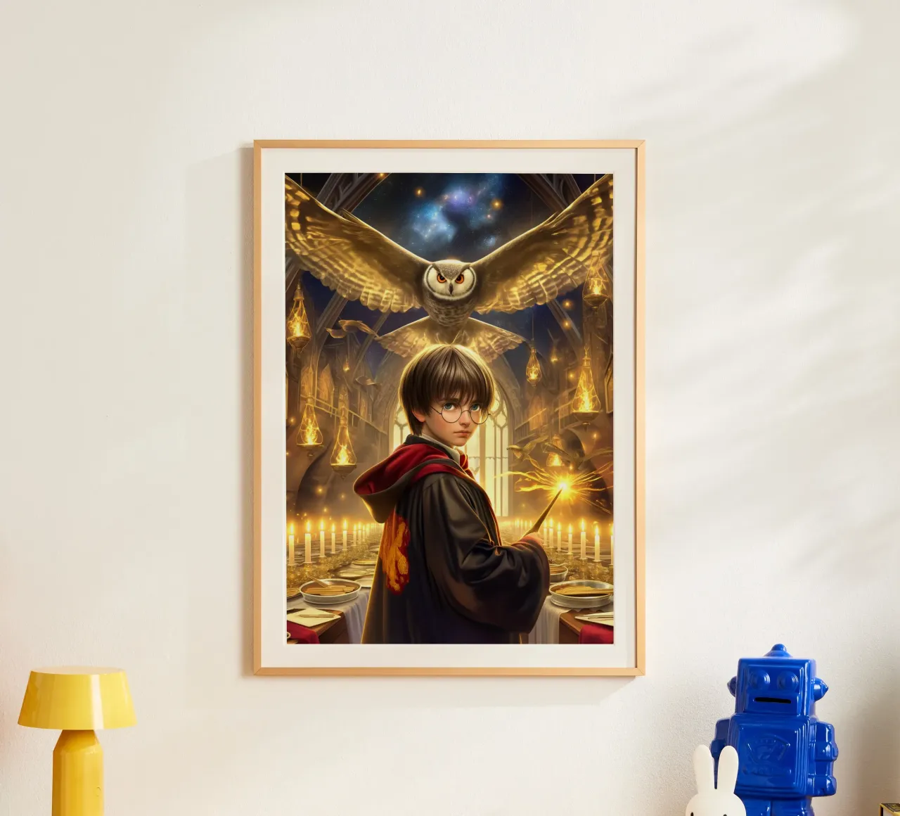 Harry Potter poster da Voxel Visionaries