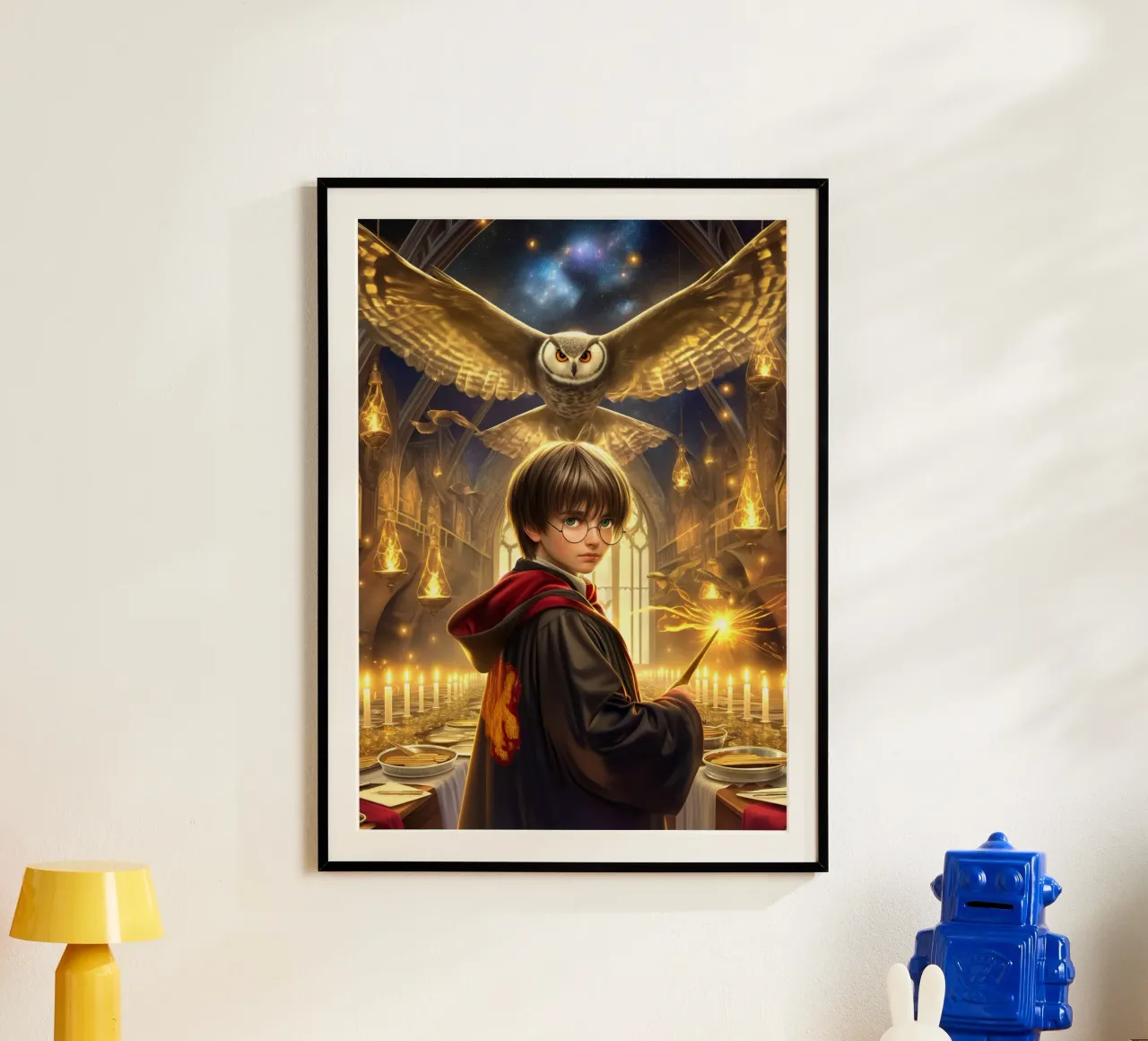 Harry Potter poster da Voxel Visionaries