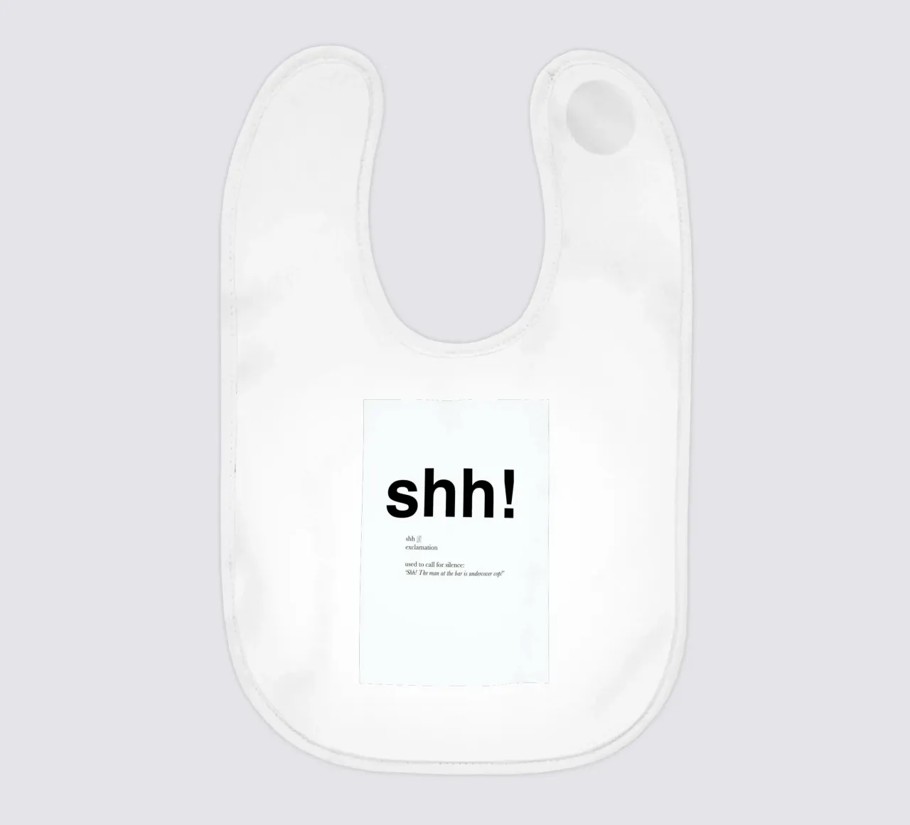 The shh interjection bavaglino da Matěj Kašpar Jirásek