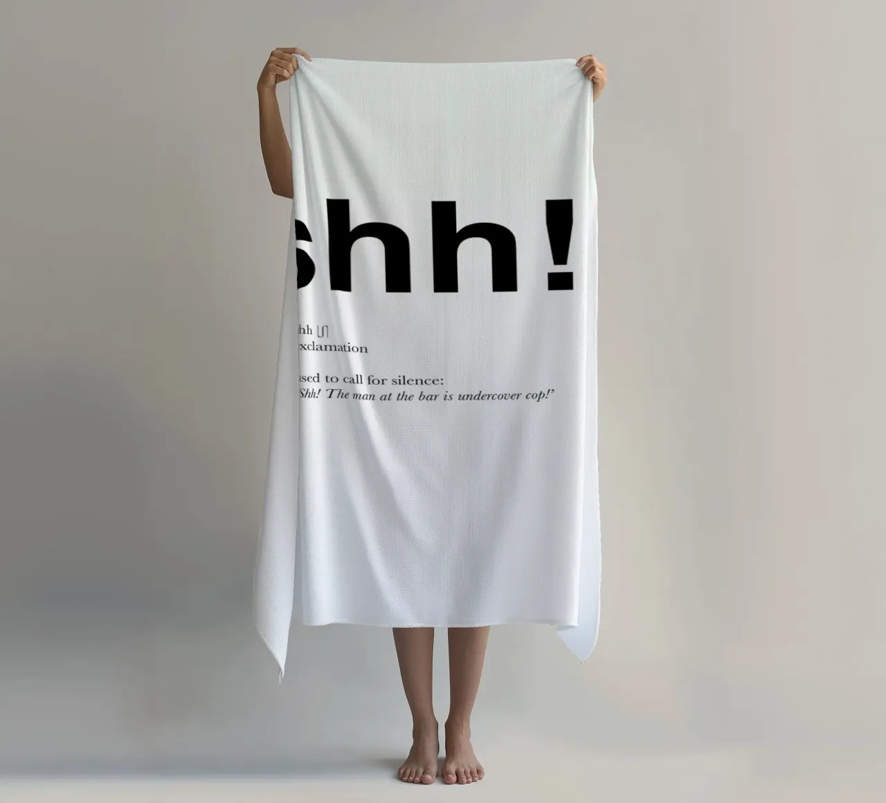 The shh interjection telo mare da Matěj Kašpar Jirásek