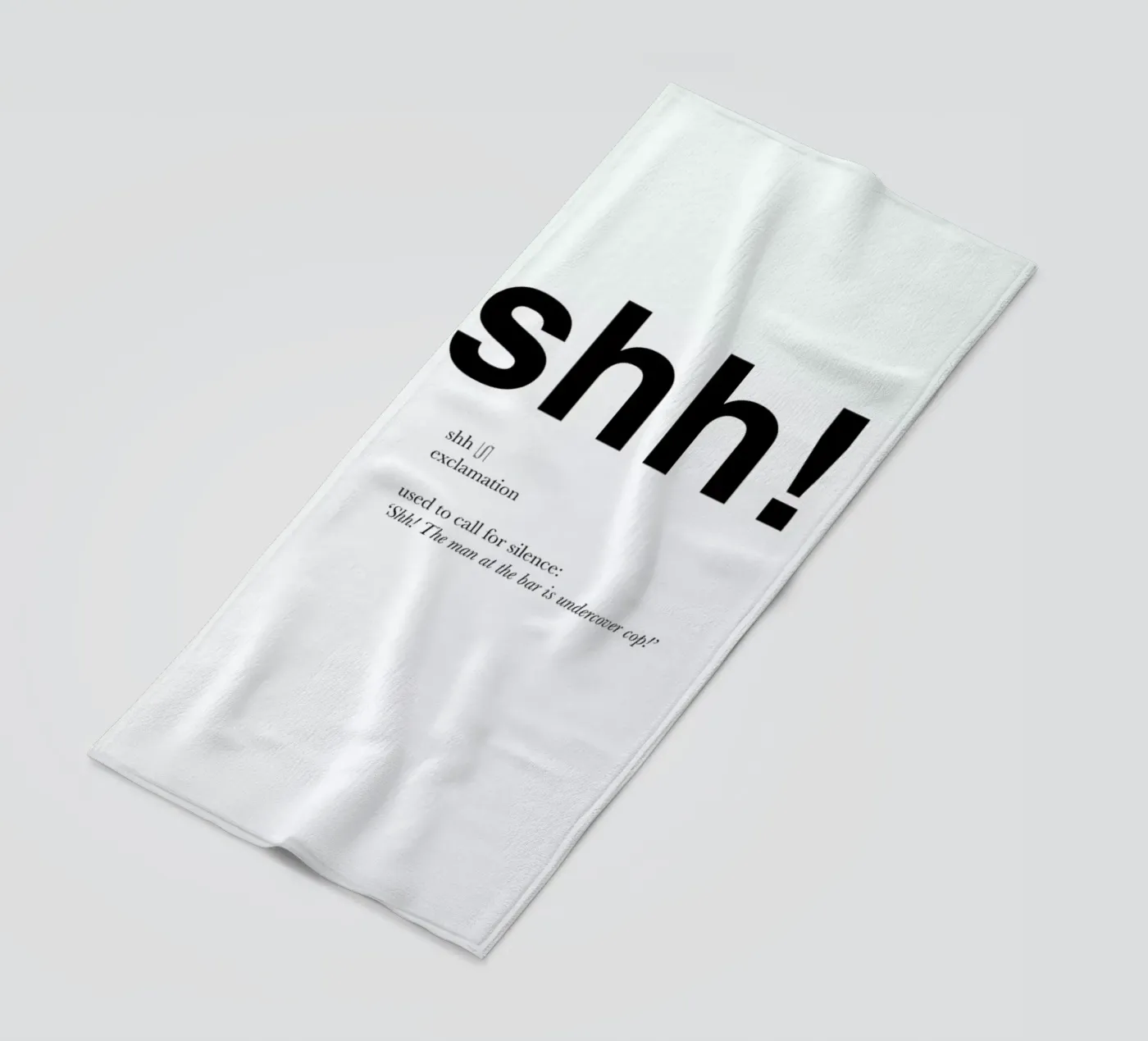 The shh interjection telo mare da Matěj Kašpar Jirásek