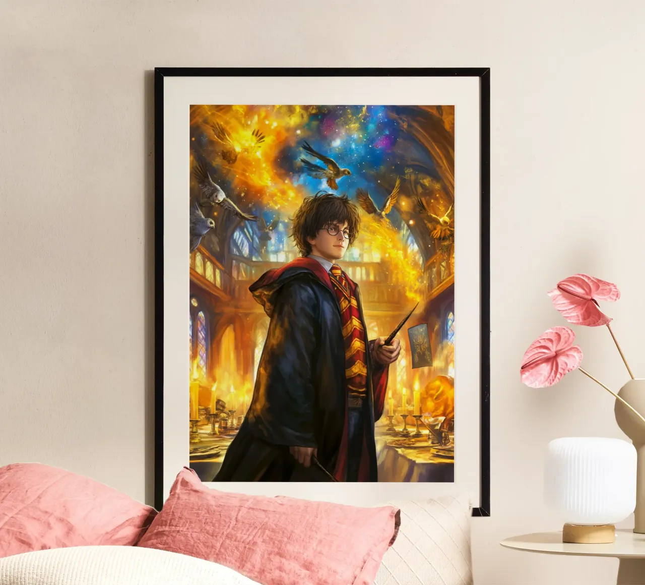 Harry Potter poster da Voxel Visionaries