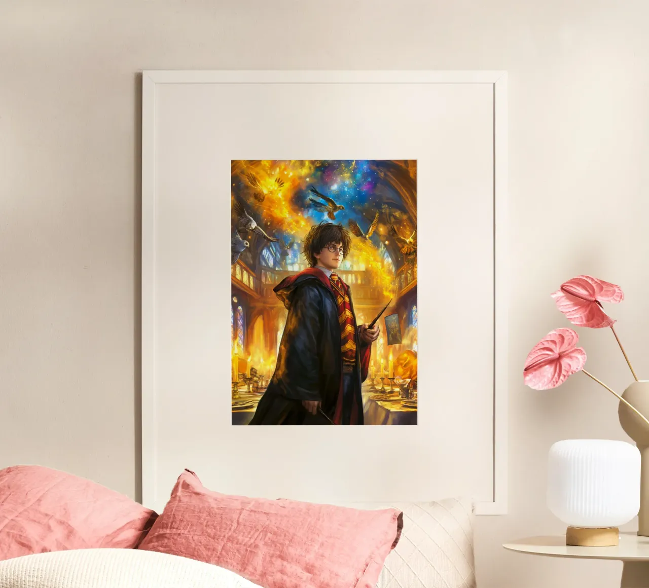Harry Potter poster da Voxel Visionaries