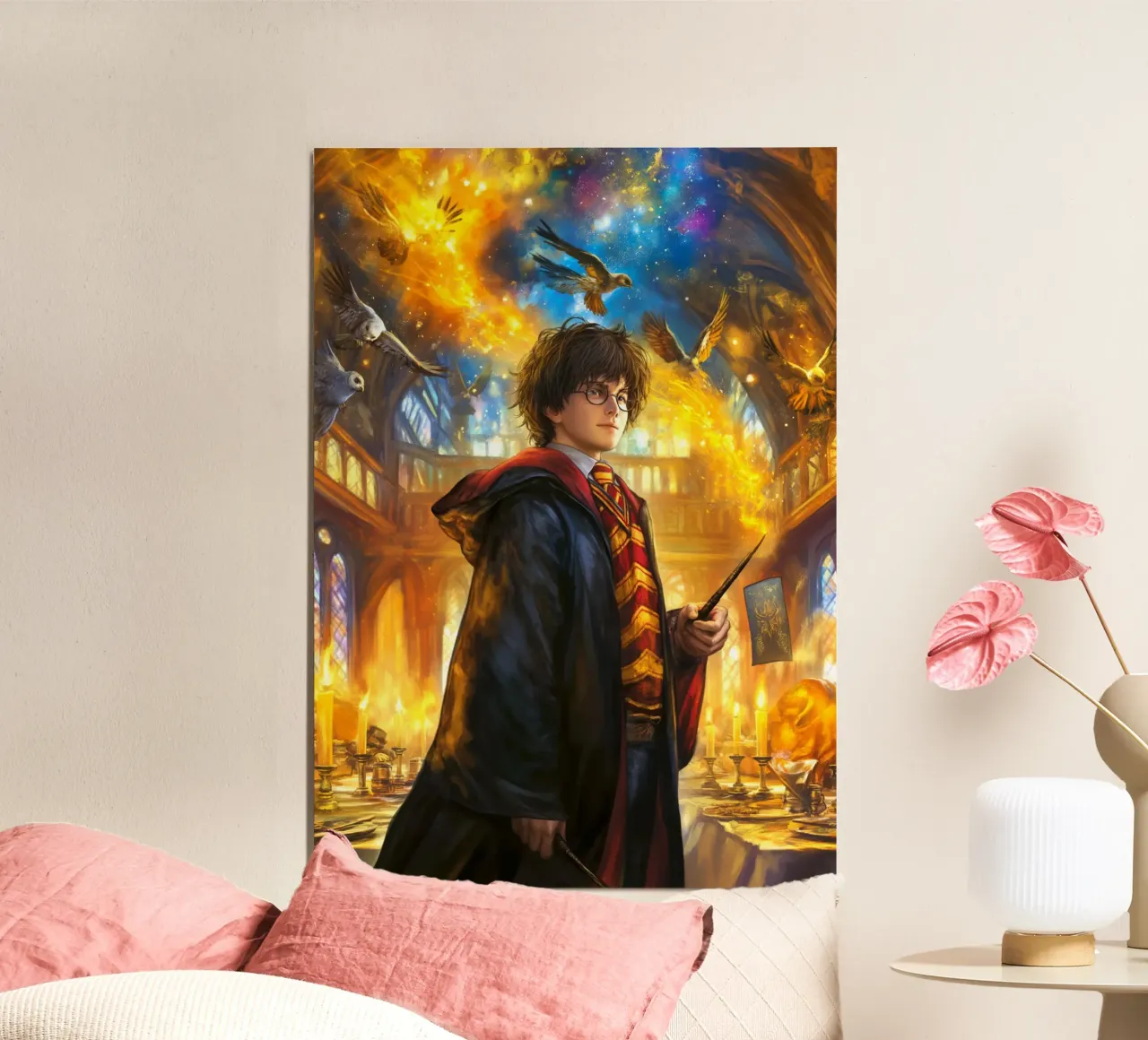 Harry Potter poster da Voxel Visionaries
