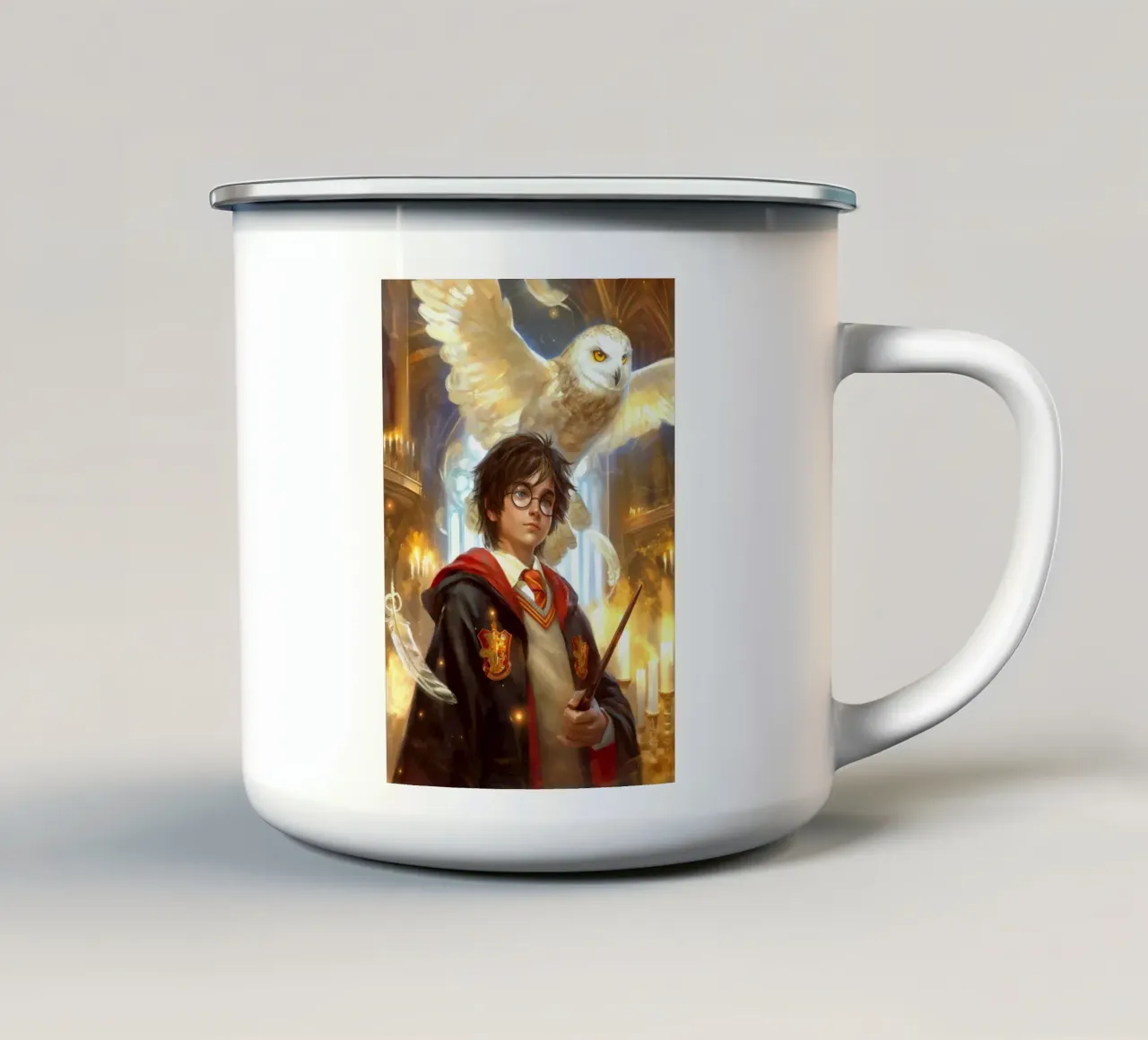 Harry Potter tazza in smalto da Voxel Visionaries