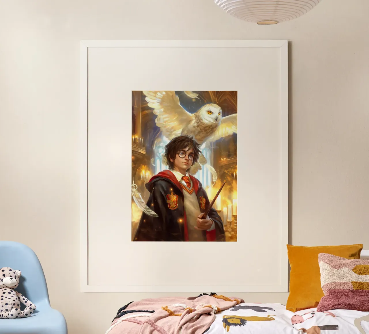 Harry Potter poster da Voxel Visionaries