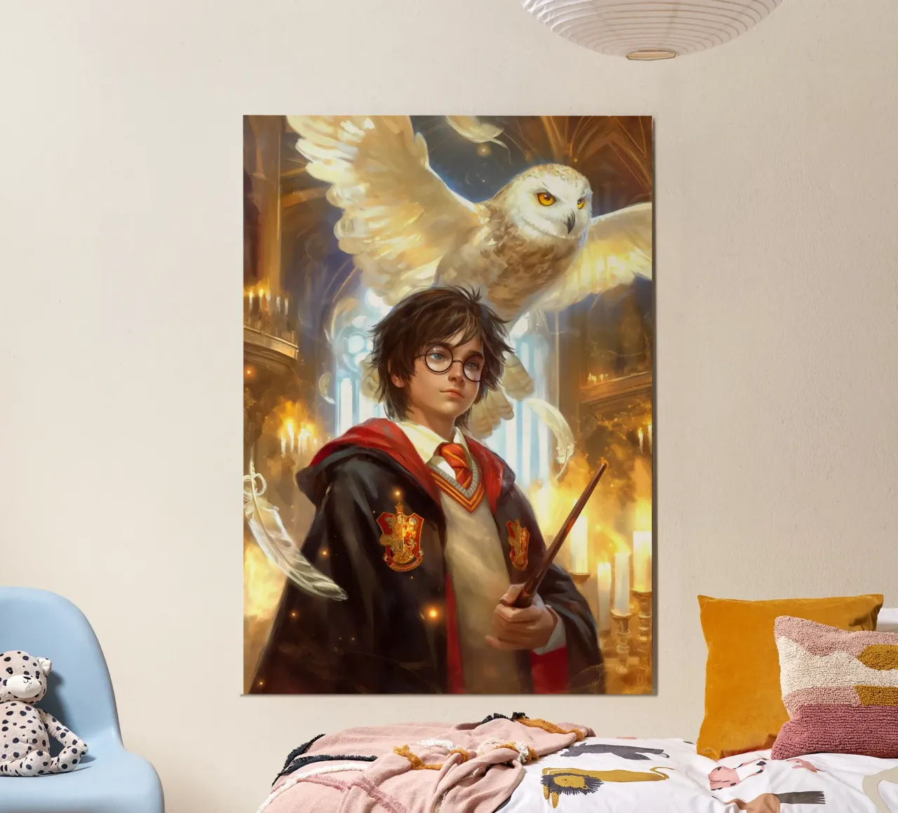 Harry Potter poster da Voxel Visionaries