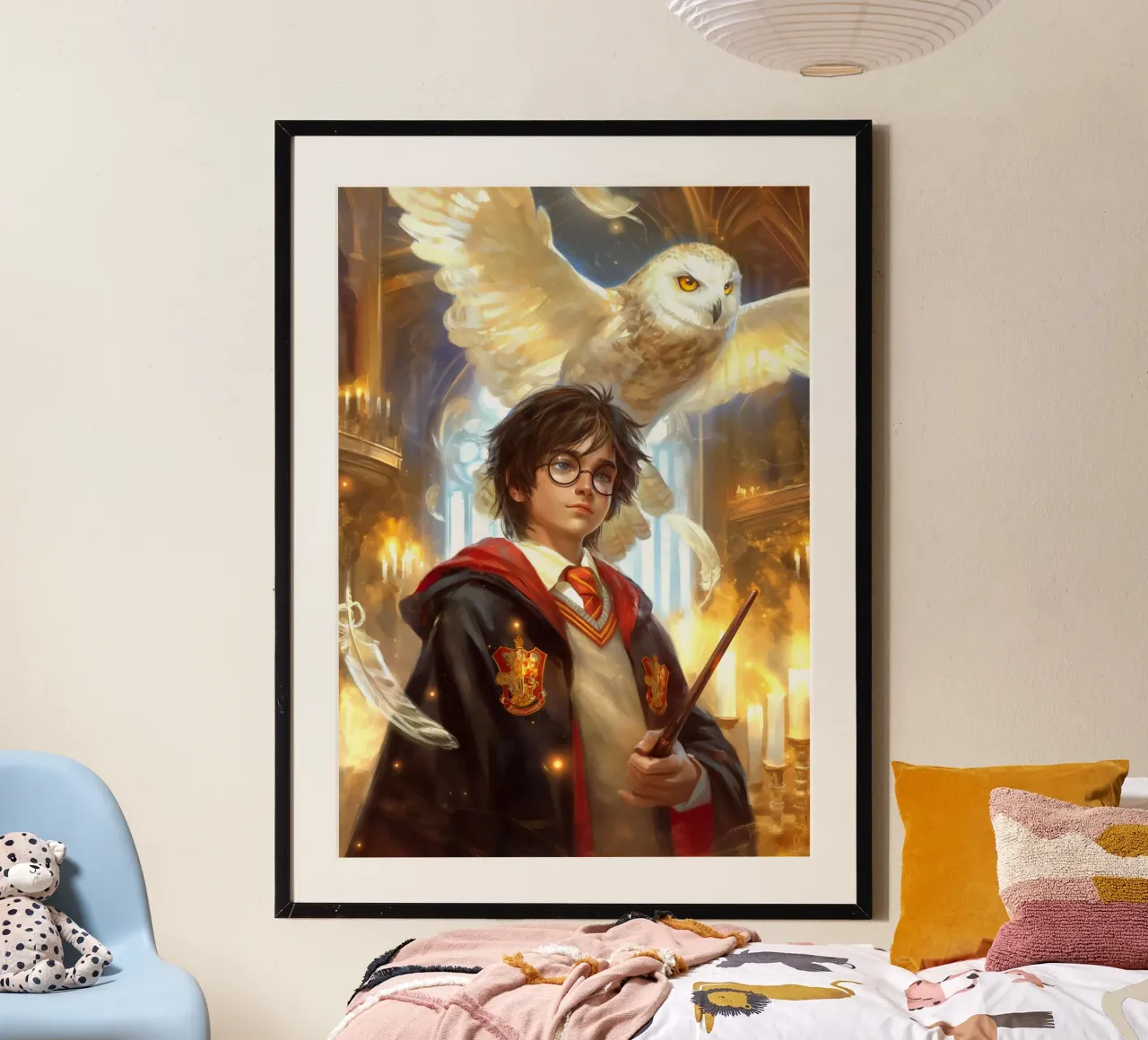 Harry Potter poster da Voxel Visionaries