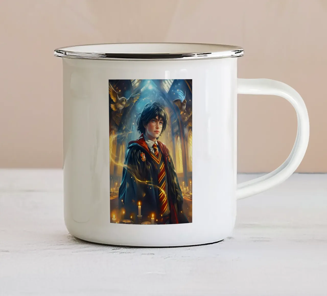 Harry Potter tazza in smalto da Fleur de Lys