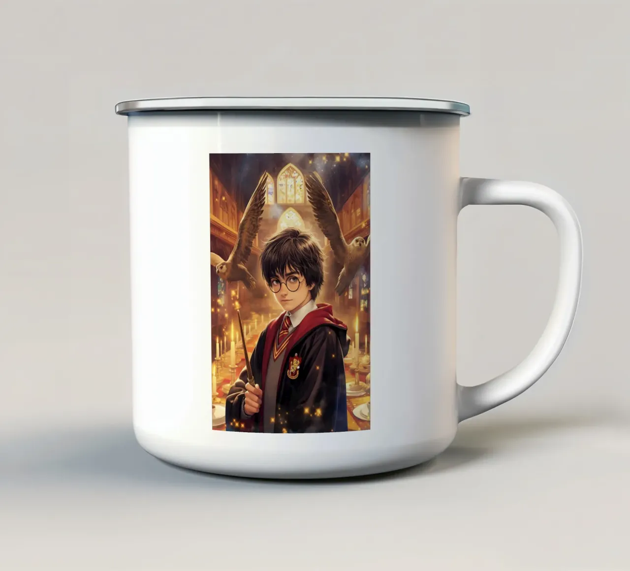 Harry Potter tazza in smalto da Fleur de Lys