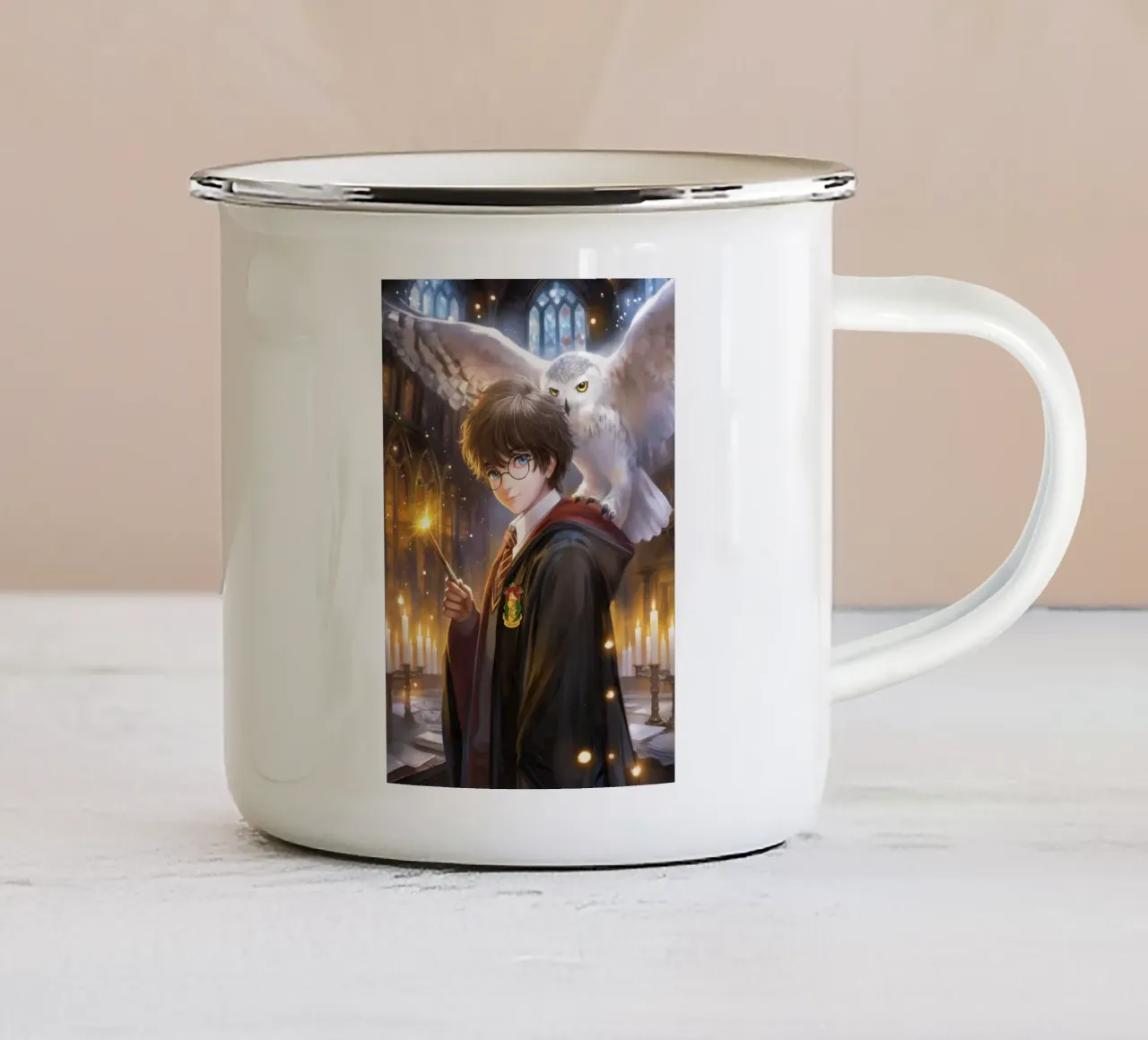 Harry Potter tazza in smalto da Fleur de Lys