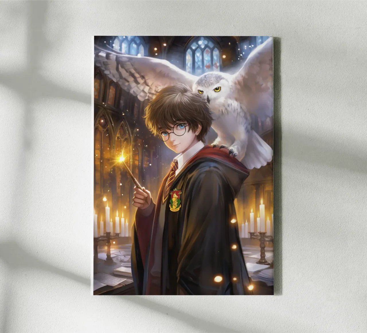 Harry Potter tela con Cornice a cassetta da Fleur de Lys