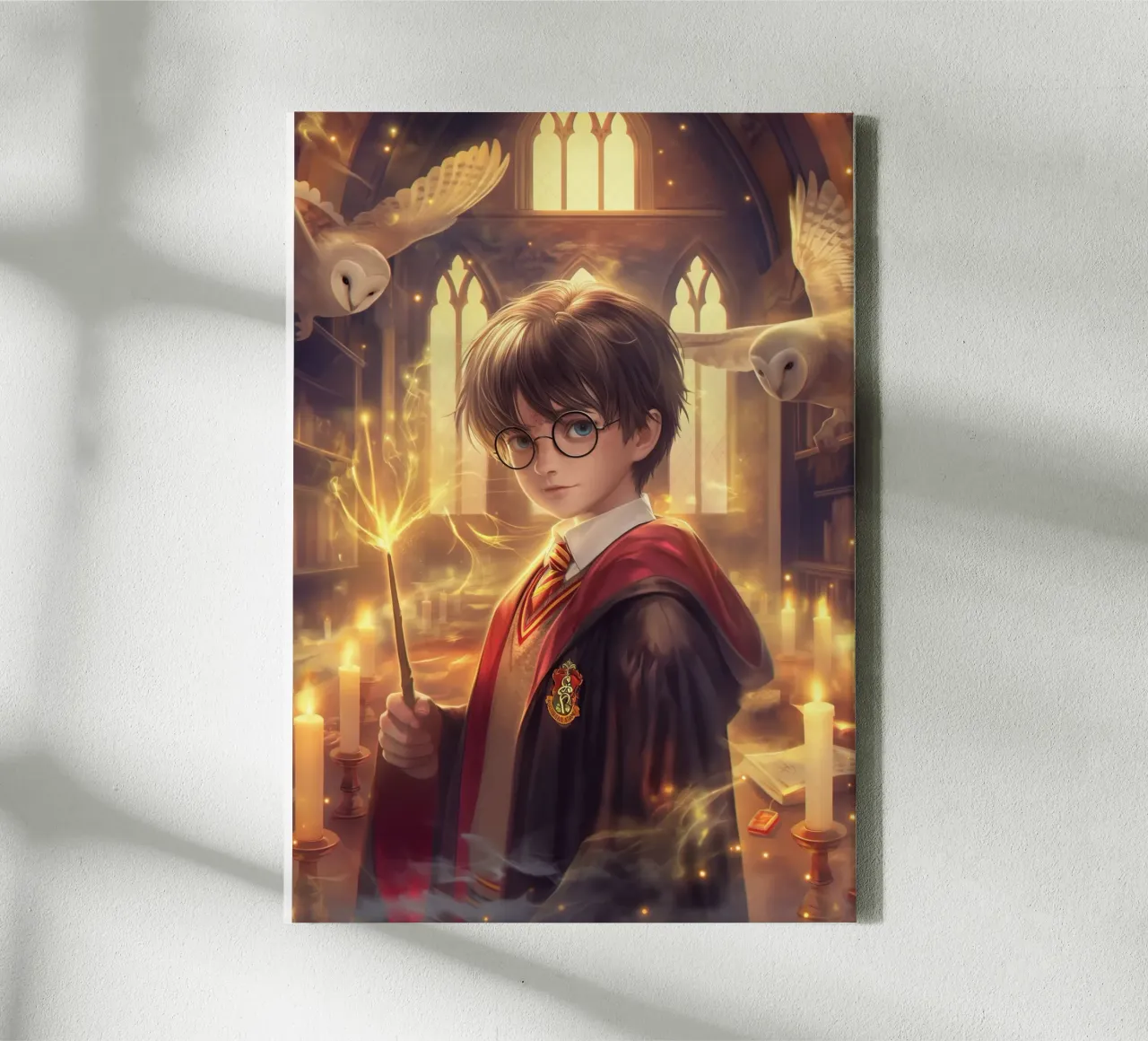 Harry Potter tela con Cornice a cassetta da Fleur de Lys