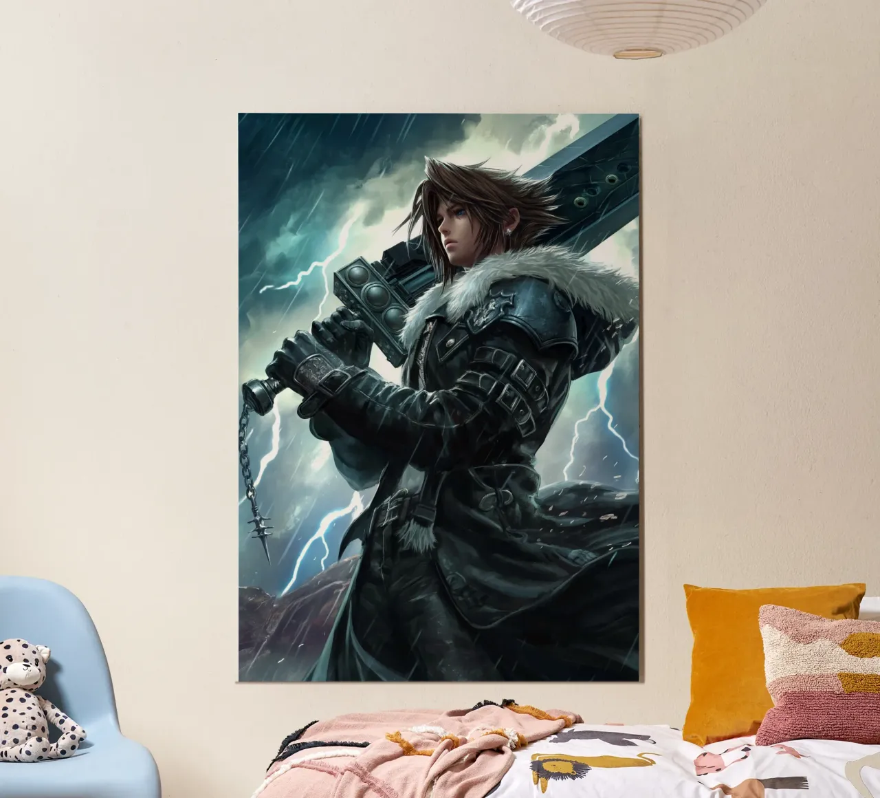 FFVIII FF8 Squall Leonhart Final Fantasy poster da Fleur de Lys