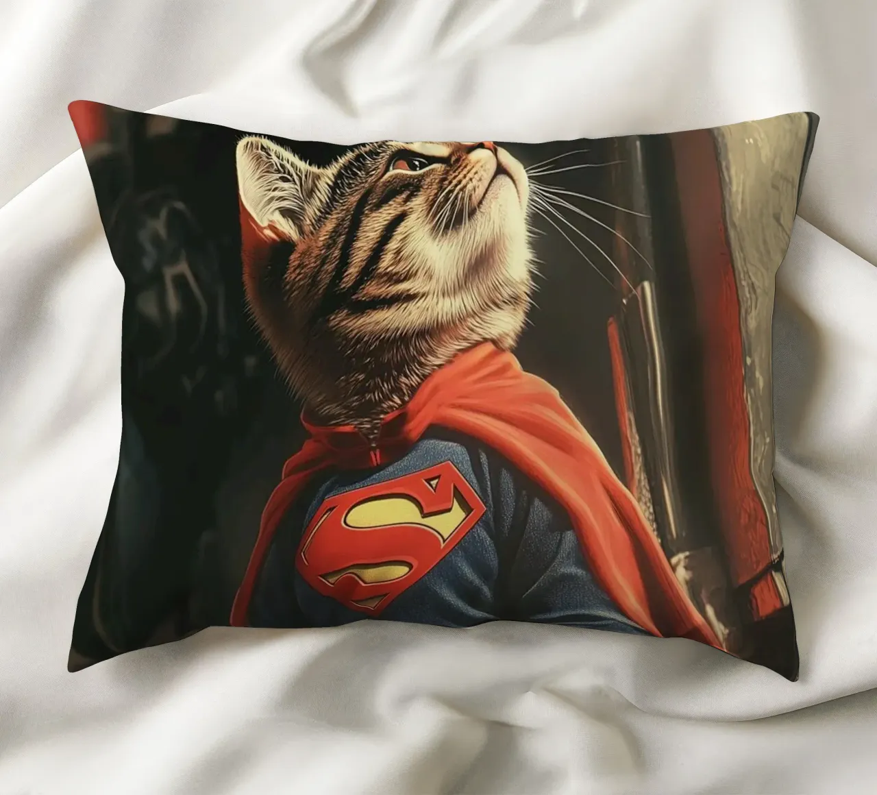 Supercat Nr. 03 cuscino da lazydaypaper