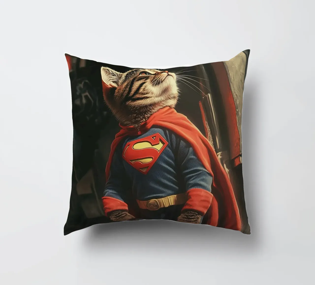 Supercat Nr. 03 cuscino da lazydaypaper