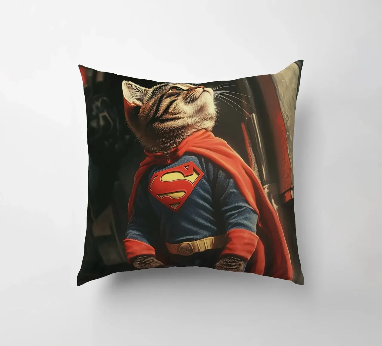 Supercat Nr. 03 cuscino da lazydaypaper
