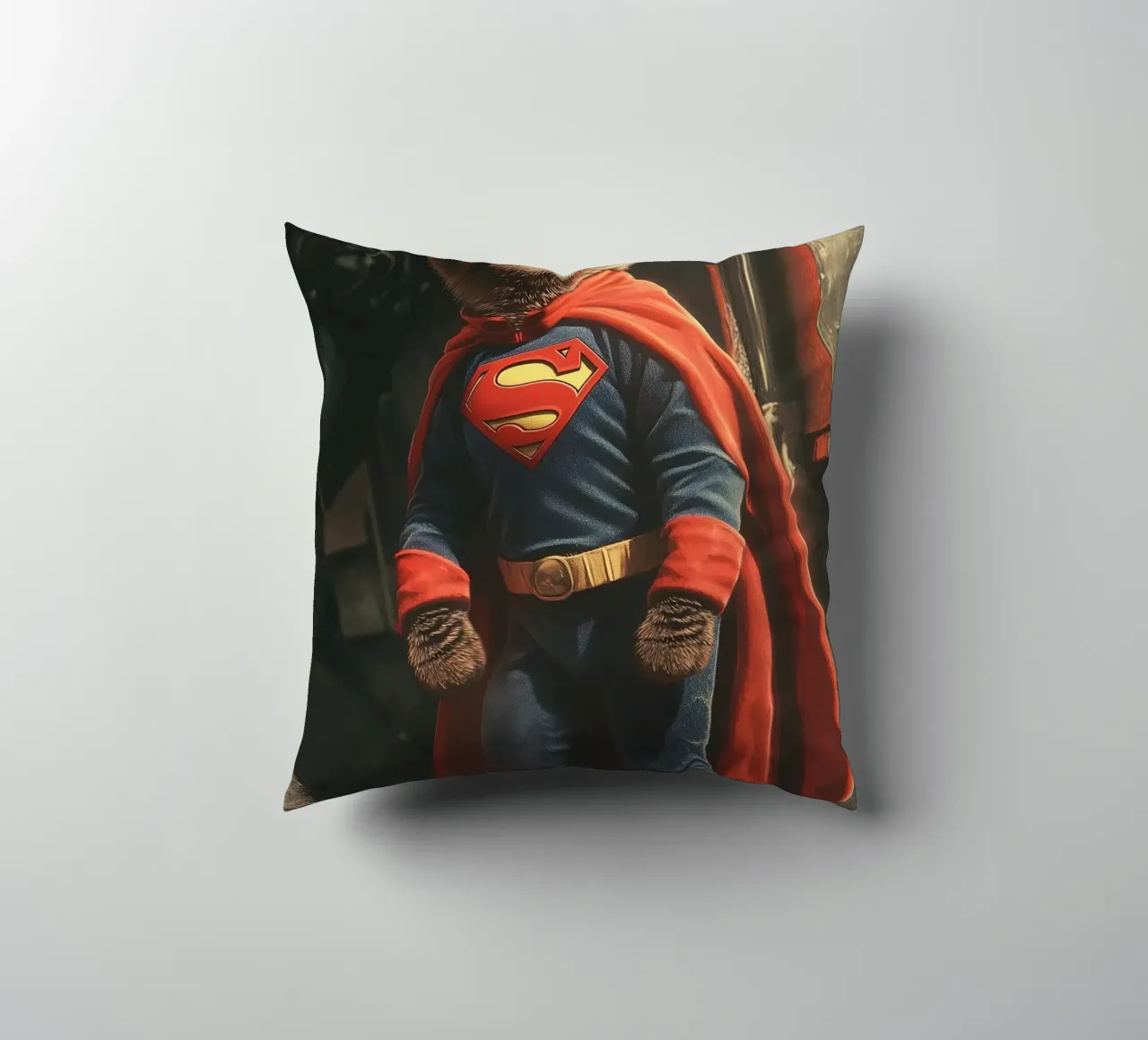 Supercat Nr. 03 cuscino da lazydaypaper