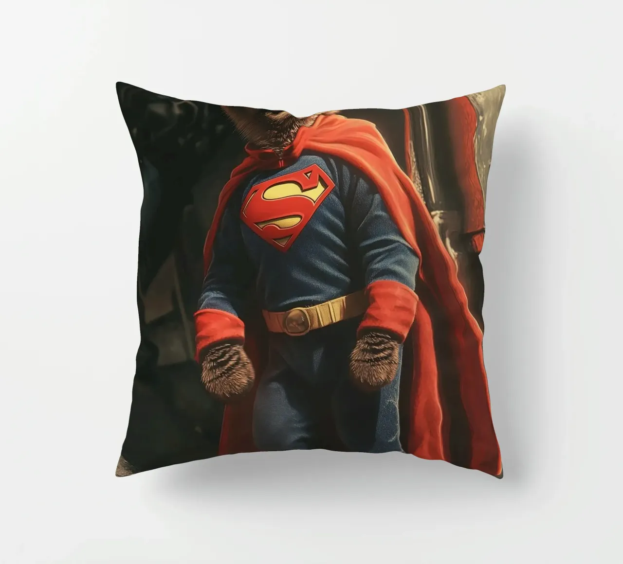 Supercat Nr. 03 cuscino da lazydaypaper