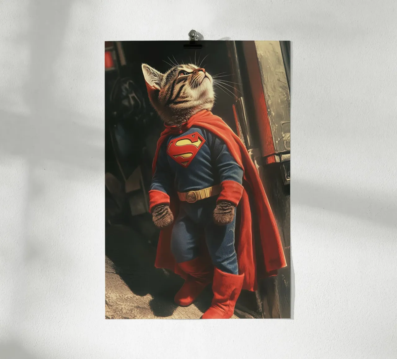Supercat Nr. 03 poster da lazydaypaper