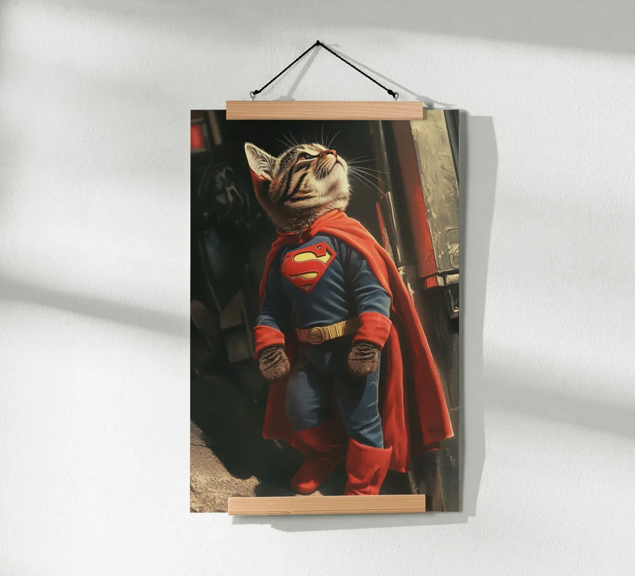 Supercat Nr. 03 poster da lazydaypaper
