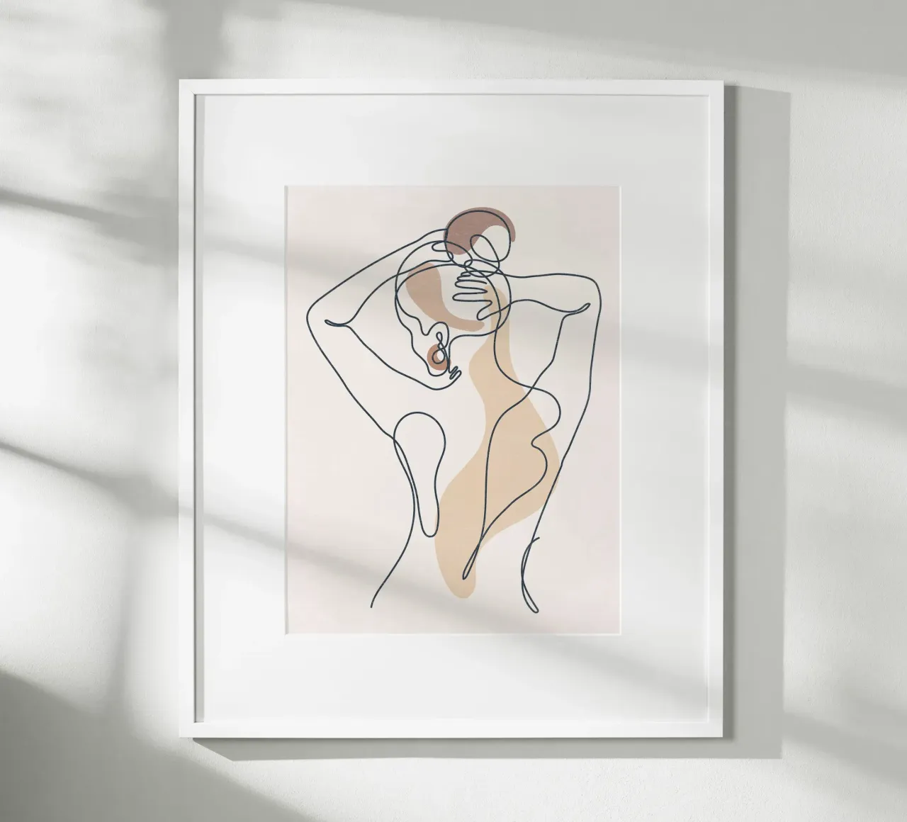 Nudo artistico dalle linee aggraziate poster da Ken Kelly