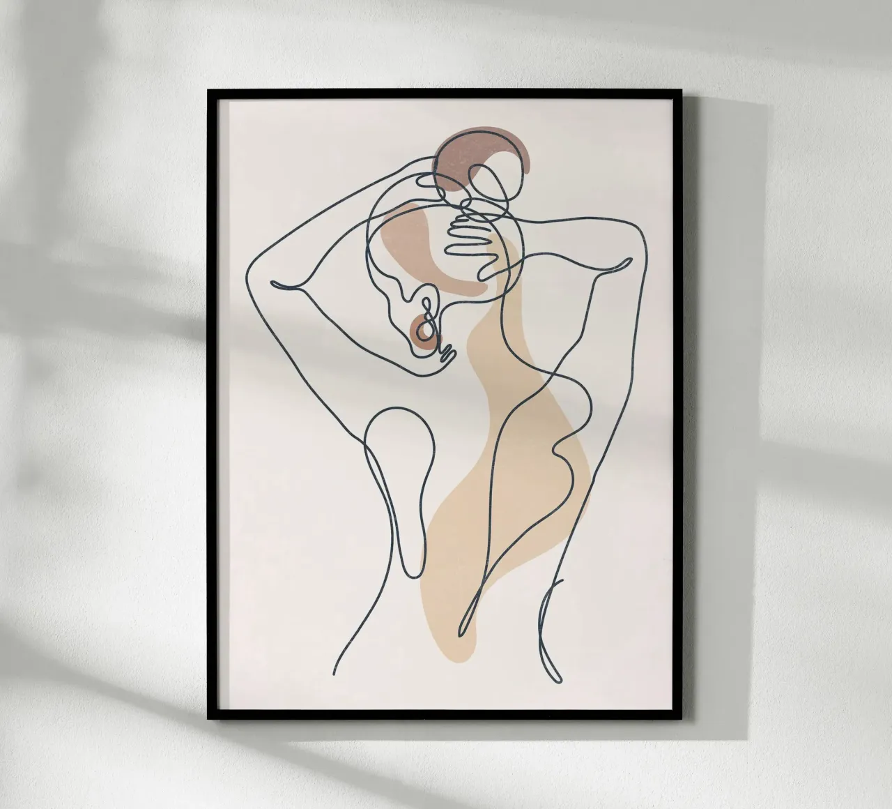 Nudo artistico dalle linee aggraziate poster da Ken Kelly