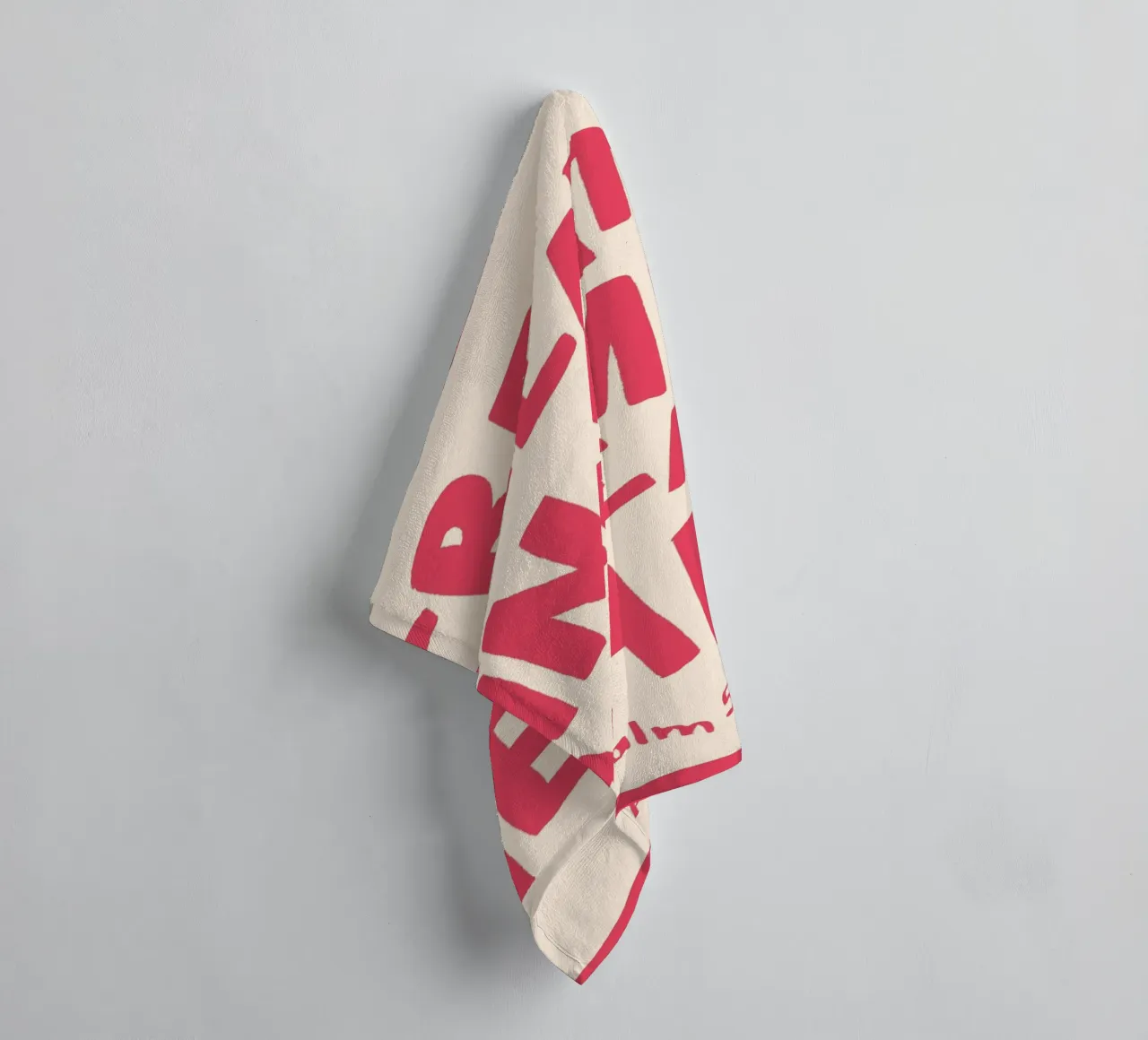 Psalm 51:10 Create in Me a Clean Heart Art Print towel by vintagepod