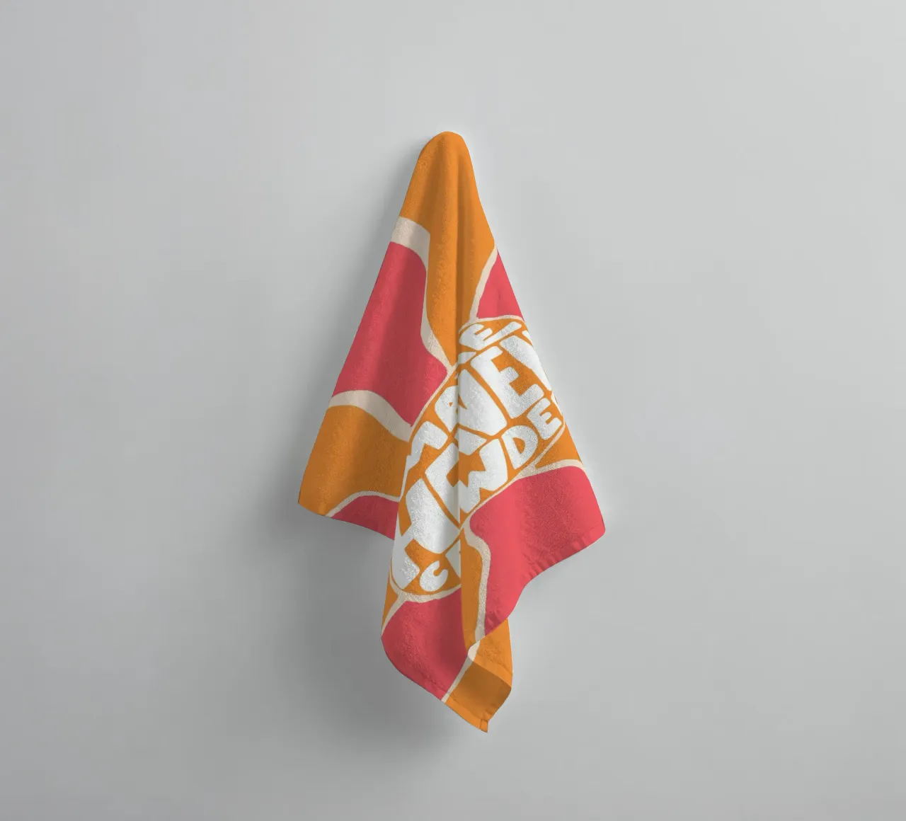 Make Heaven Crowded, Retro Christian Art Print towel by vintagepod
