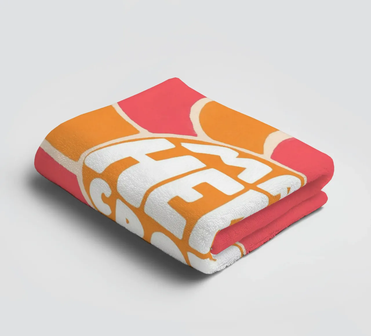 Make Heaven Crowded, Retro Christian Art Print towel by vintagepod