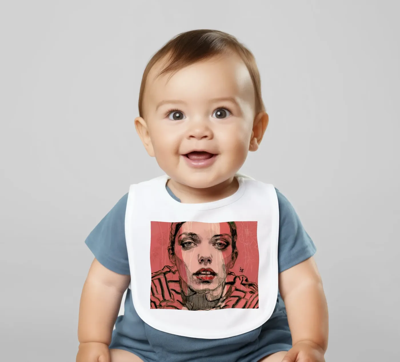 stripes bavaglino da Giulio Iurissevich