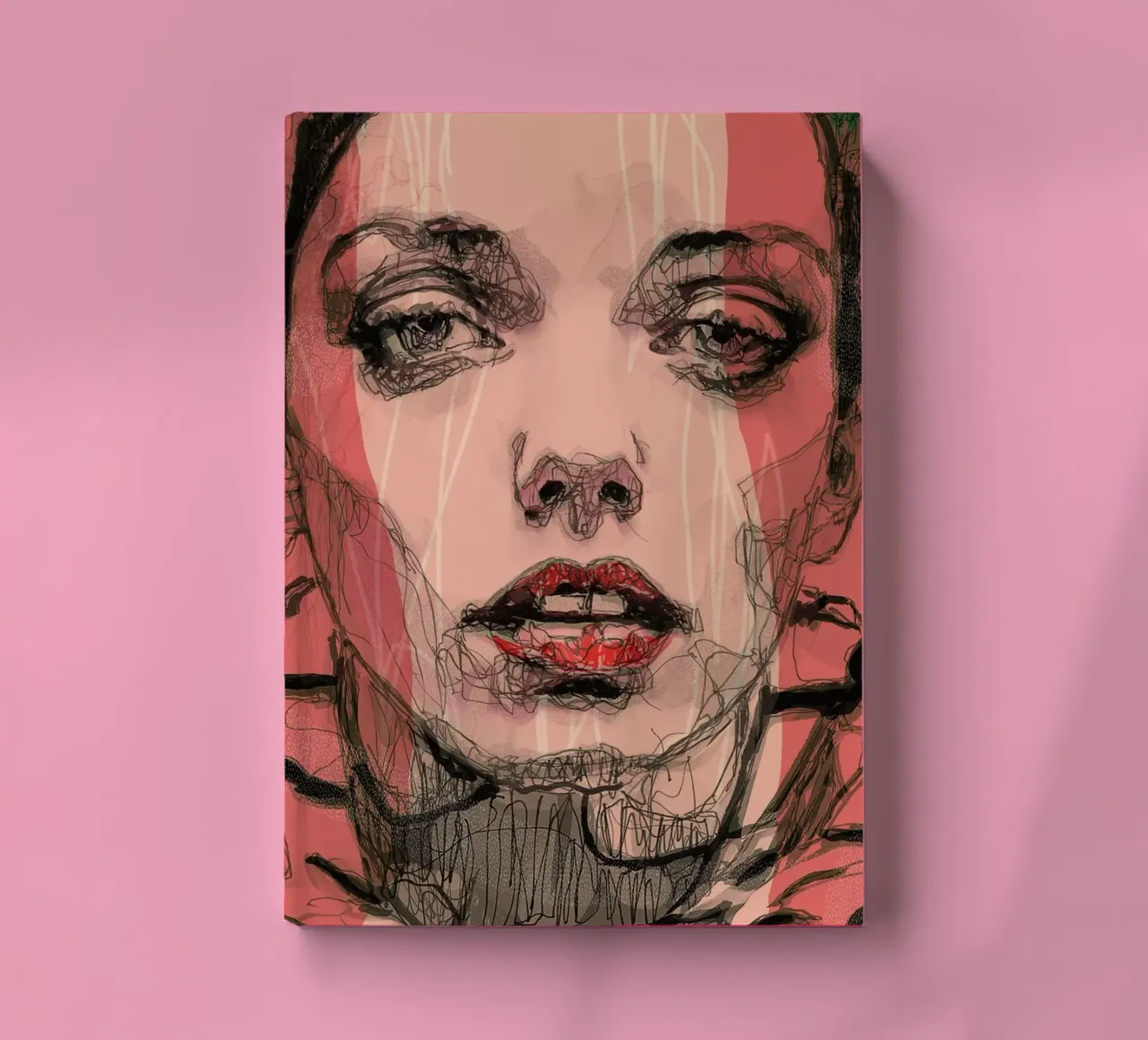stripes notebook by Giulio Iurissevich