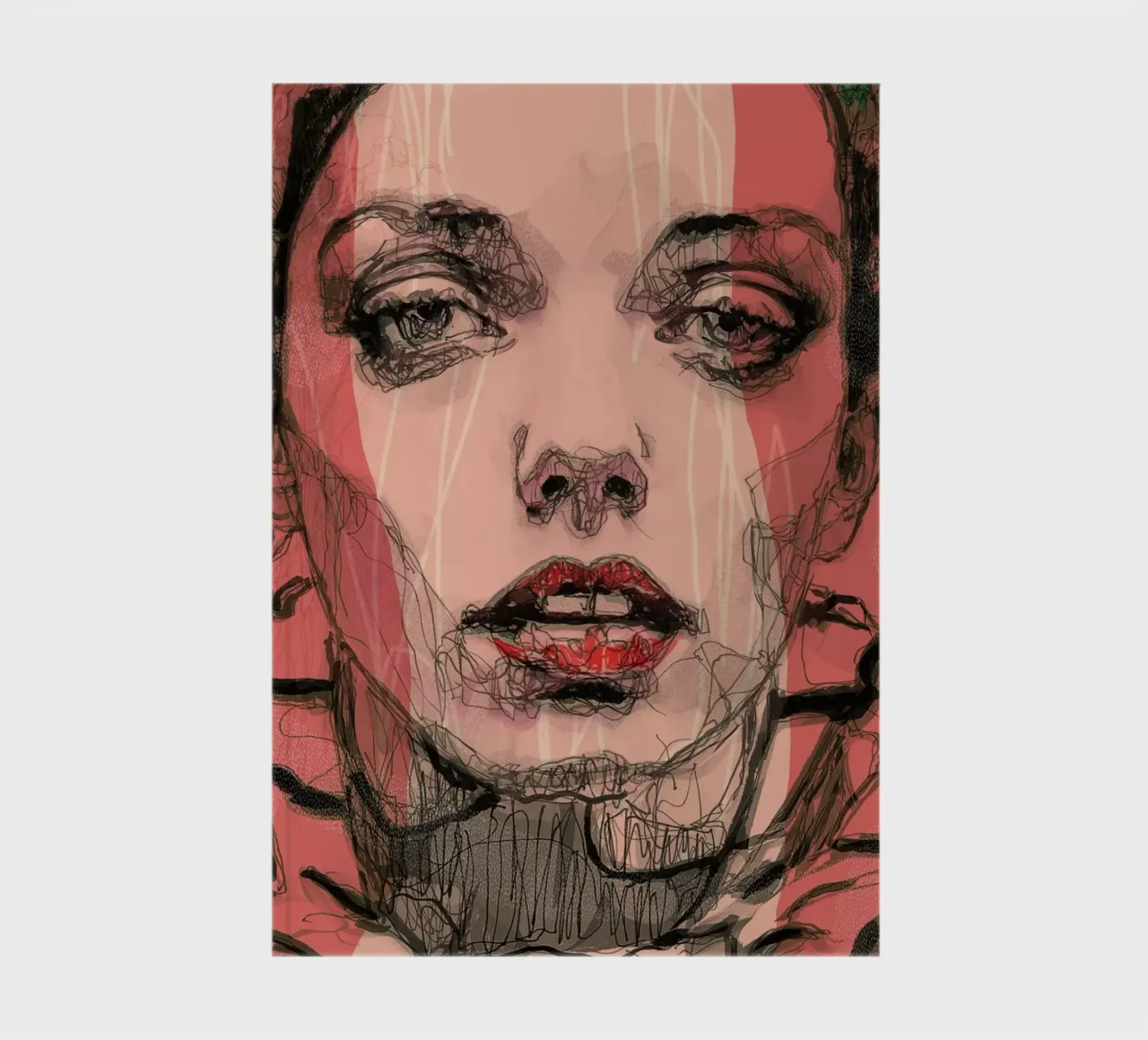 stripes notebook by Giulio Iurissevich