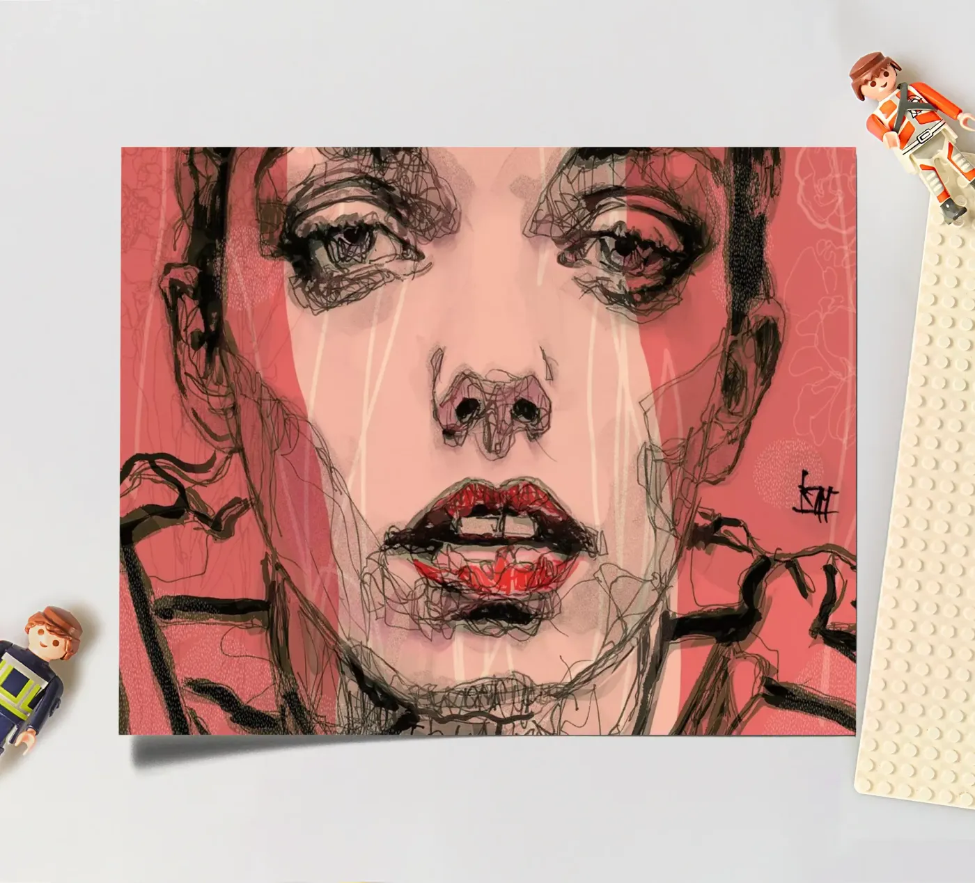 stripes sticker sheet by Giulio Iurissevich