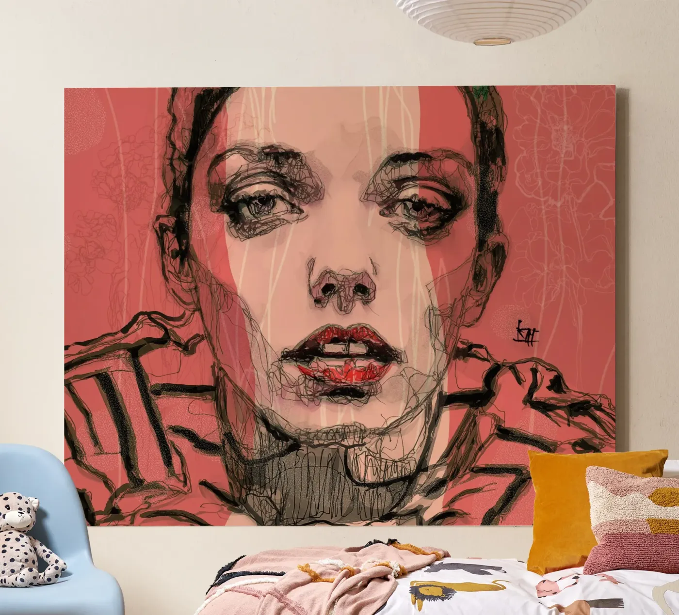 stripes tela da Giulio Iurissevich