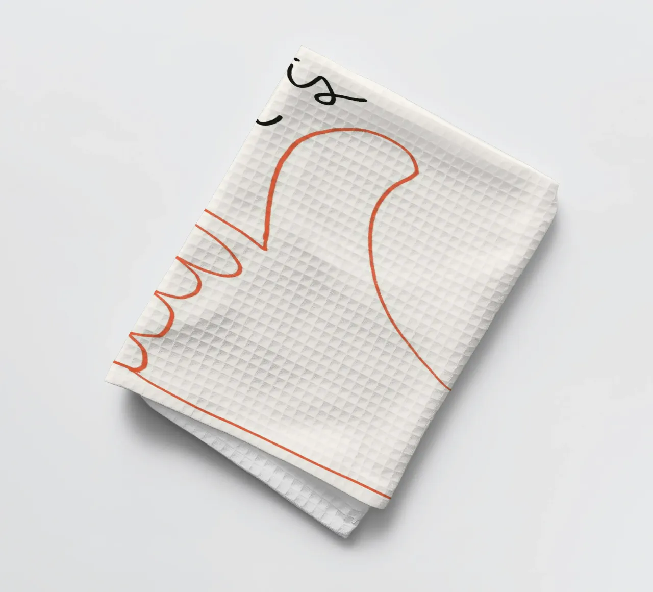 Dieu est bon, le pouce en l'air Christian Art Print torchon de vintagepod
